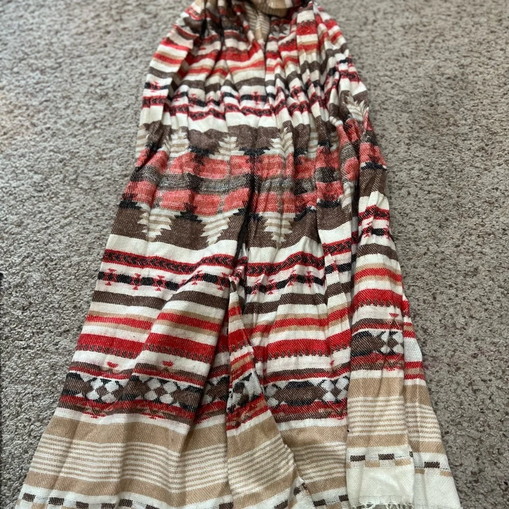 Unbranded Aztec south western super‎ large Scarf tribal boho fall winter fashion